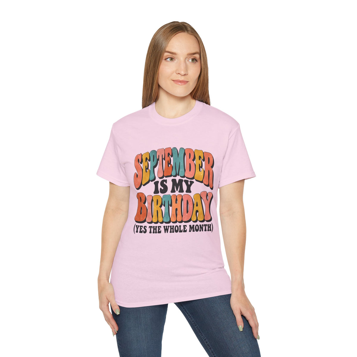 September is my Birthday tee September birthday  retro fall typography Retro Shirt shirt