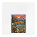 Chasing Sunsets and Statelines Tea Towel  Mountain Camping Scenic Design