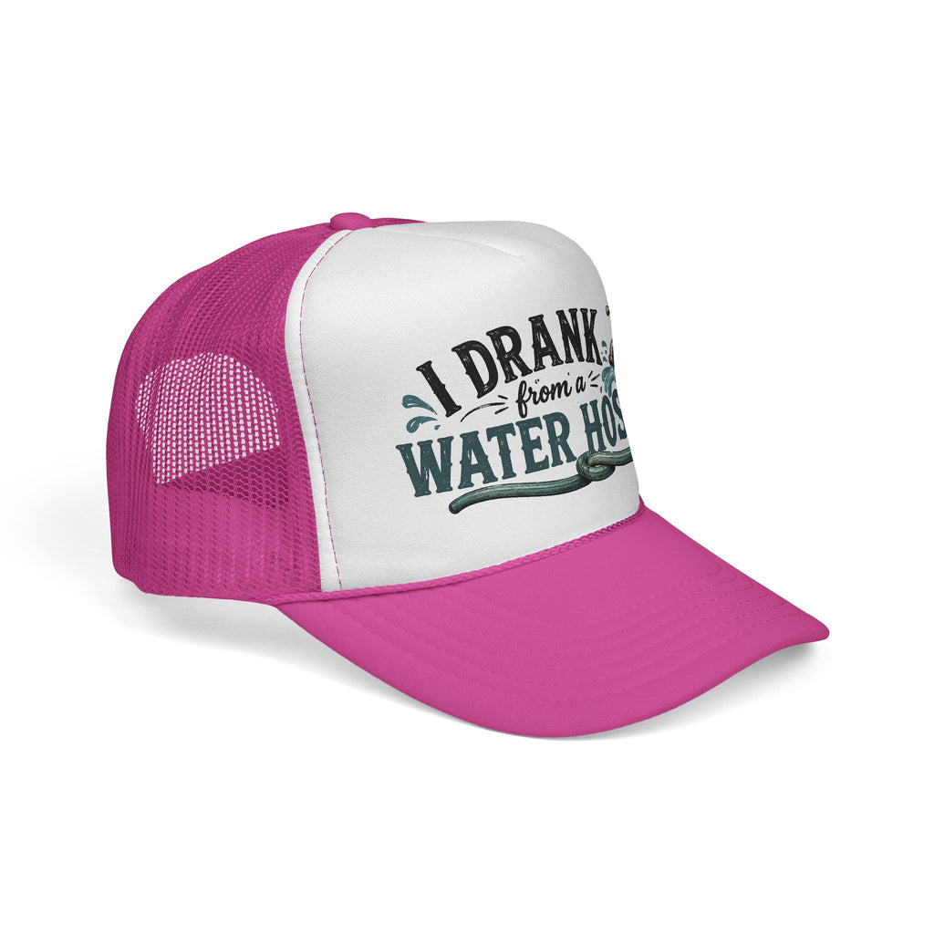 Trucker Hat – "I Drank From a Water Hose" Retro Mesh Cap