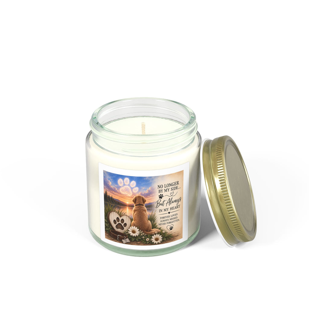 Dog Memorial Candle, Pet Loss Sympathy Gifts, Rainbow Bridge Memorial, Loss of Dog Gift, Dog Remembrance Candle, Pet Bereavement Gift