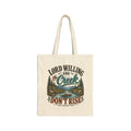 Lord Willing and the Creek Dont Rise TotesBag, Southern Saying Tote, Country Gift, Rustic Farmhouse Bag, Country Lover Gift