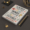 Teacher Journal, Inspiring Young Minds Notebook, Teacher Appreciation Gift, Gift for Teacher, Cute Spiral Notebook for Teachers