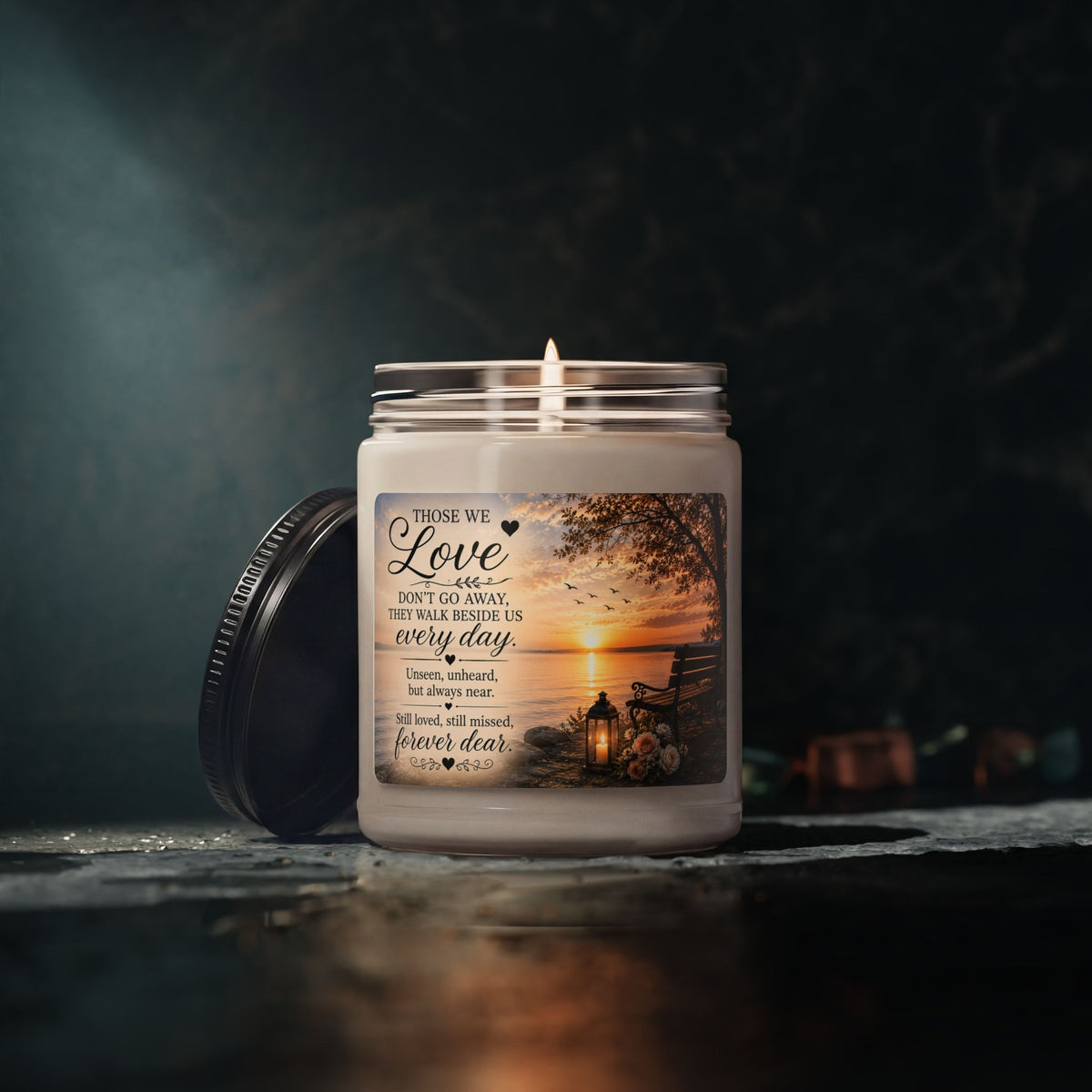 Memorial Candle for Loss of Loved Ones, Sympathy Gift, Bereavement Gift, Remembrance Candle, In Loving Memory Gift, Grief Gift