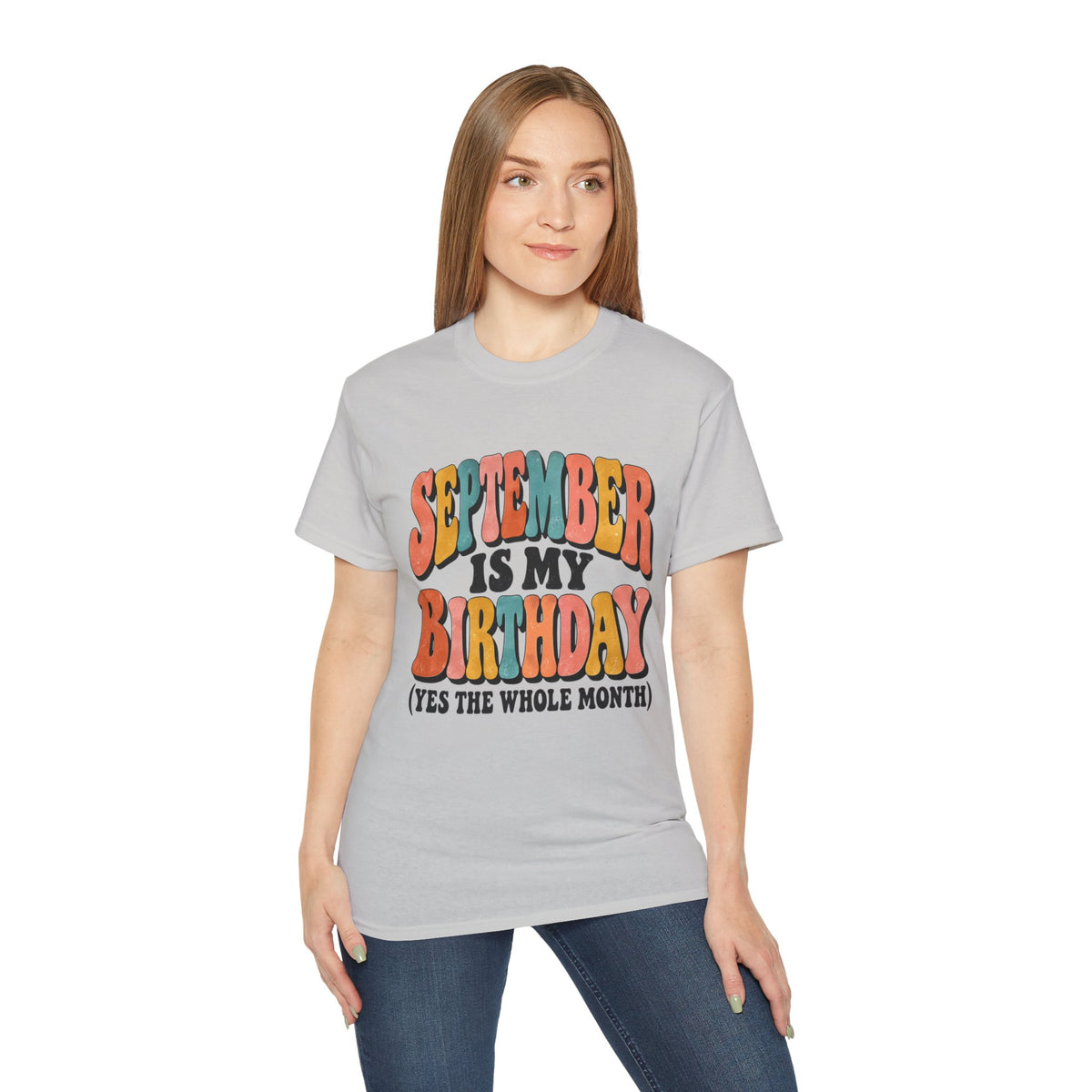 September is my Birthday tee September birthday  retro fall typography Retro Shirt shirt