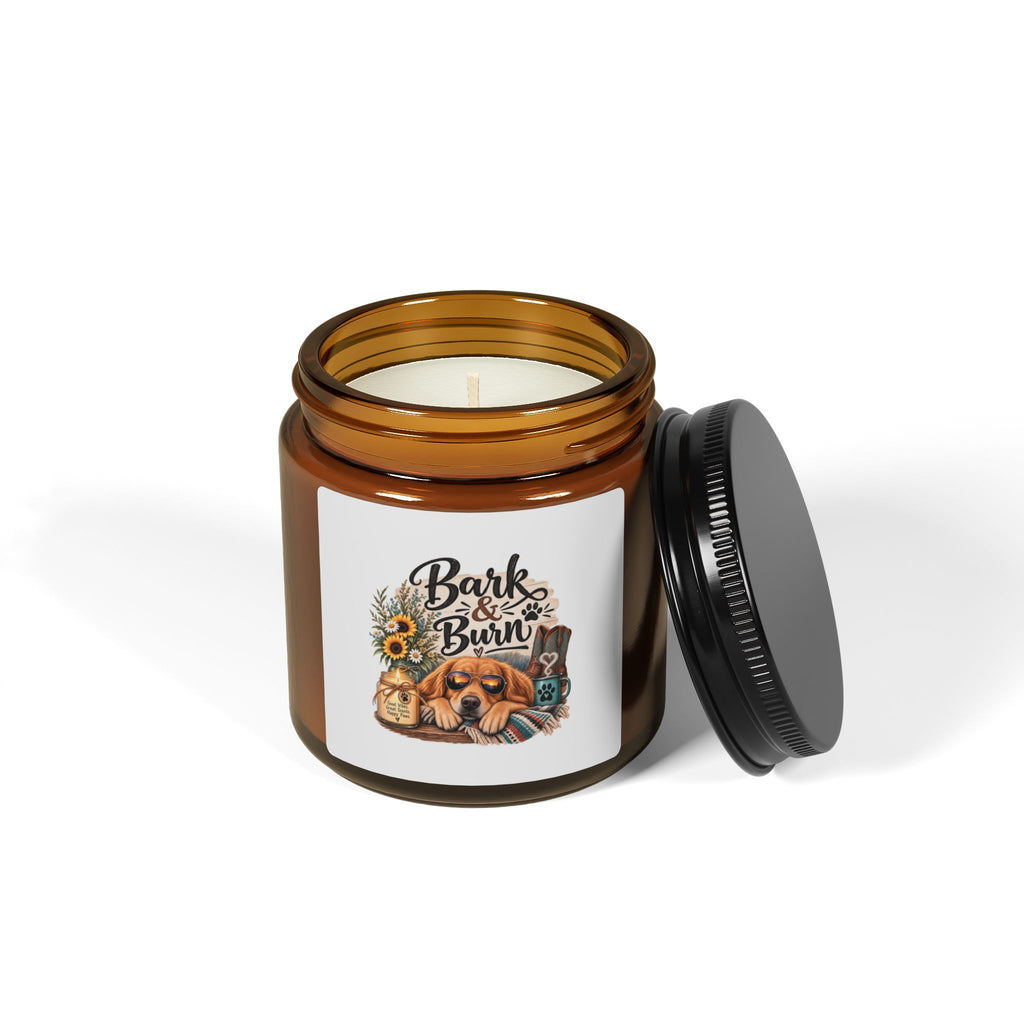 Bark & Burn Dog Mom Gift, Funny Dog Lover Candle, Dog Lover Gift, Soy Candle for Dog Mom, Pet Parent Gift