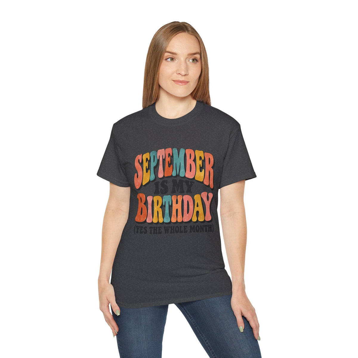 September is my Birthday tee September birthday  retro fall typography Retro Shirt shirt