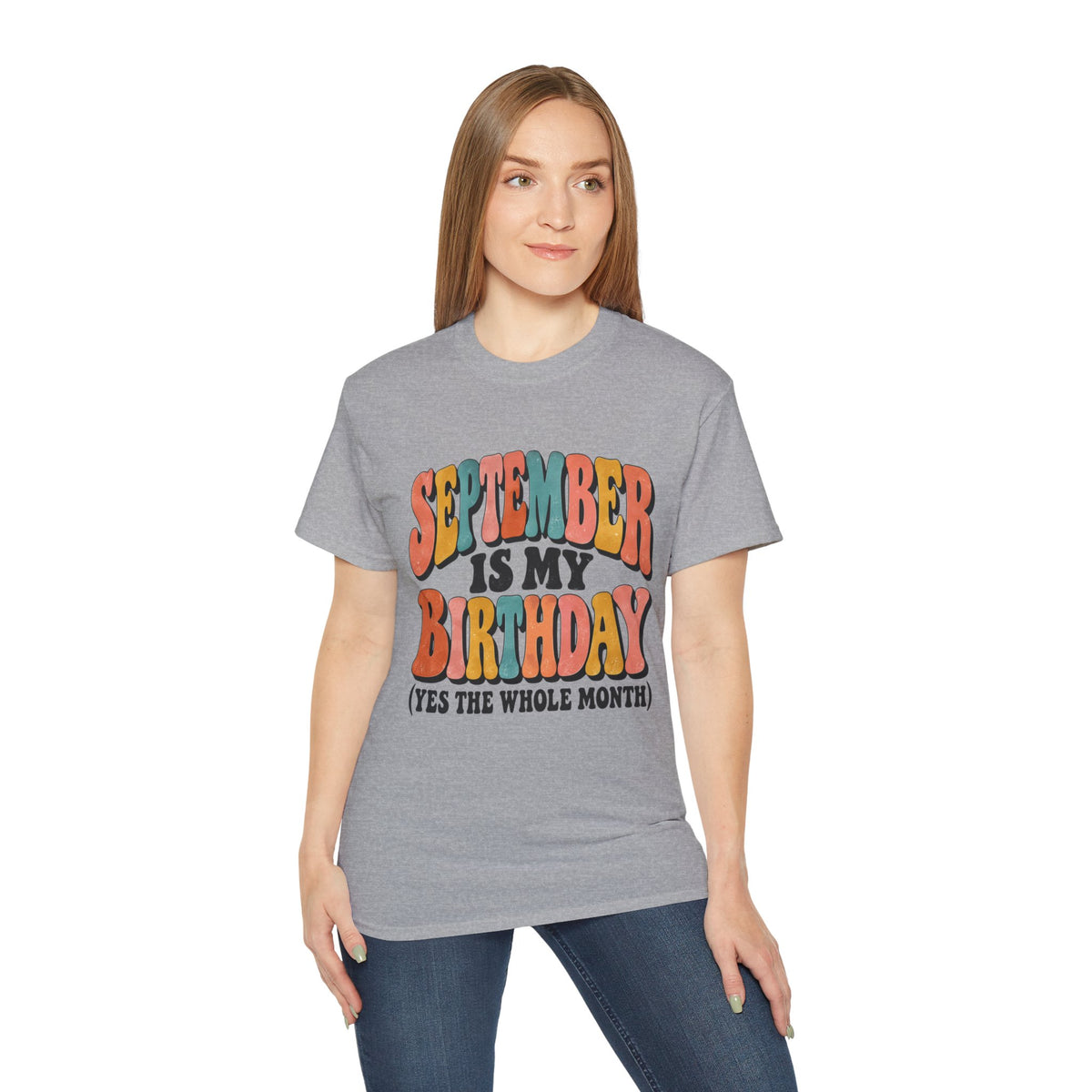 September is my Birthday tee September birthday  retro fall typography Retro Shirt shirt