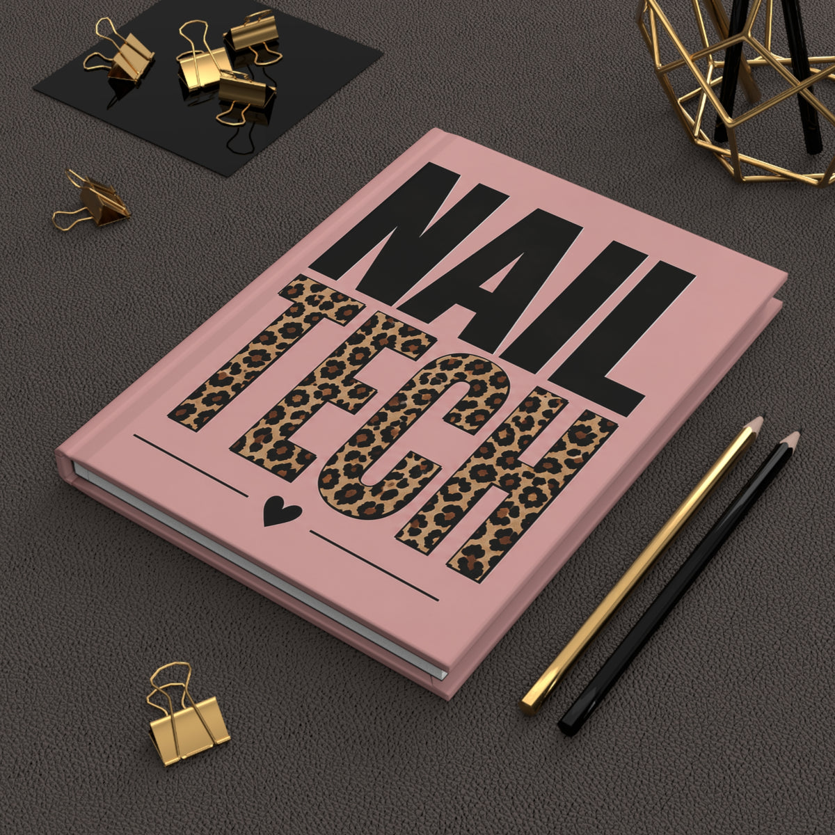Nail Tech Journal, Nail Tech Gift, Cute Work Notebook, Career Journal for Women, Coworker Gift, Salon Notebook, Nail Technician Gift