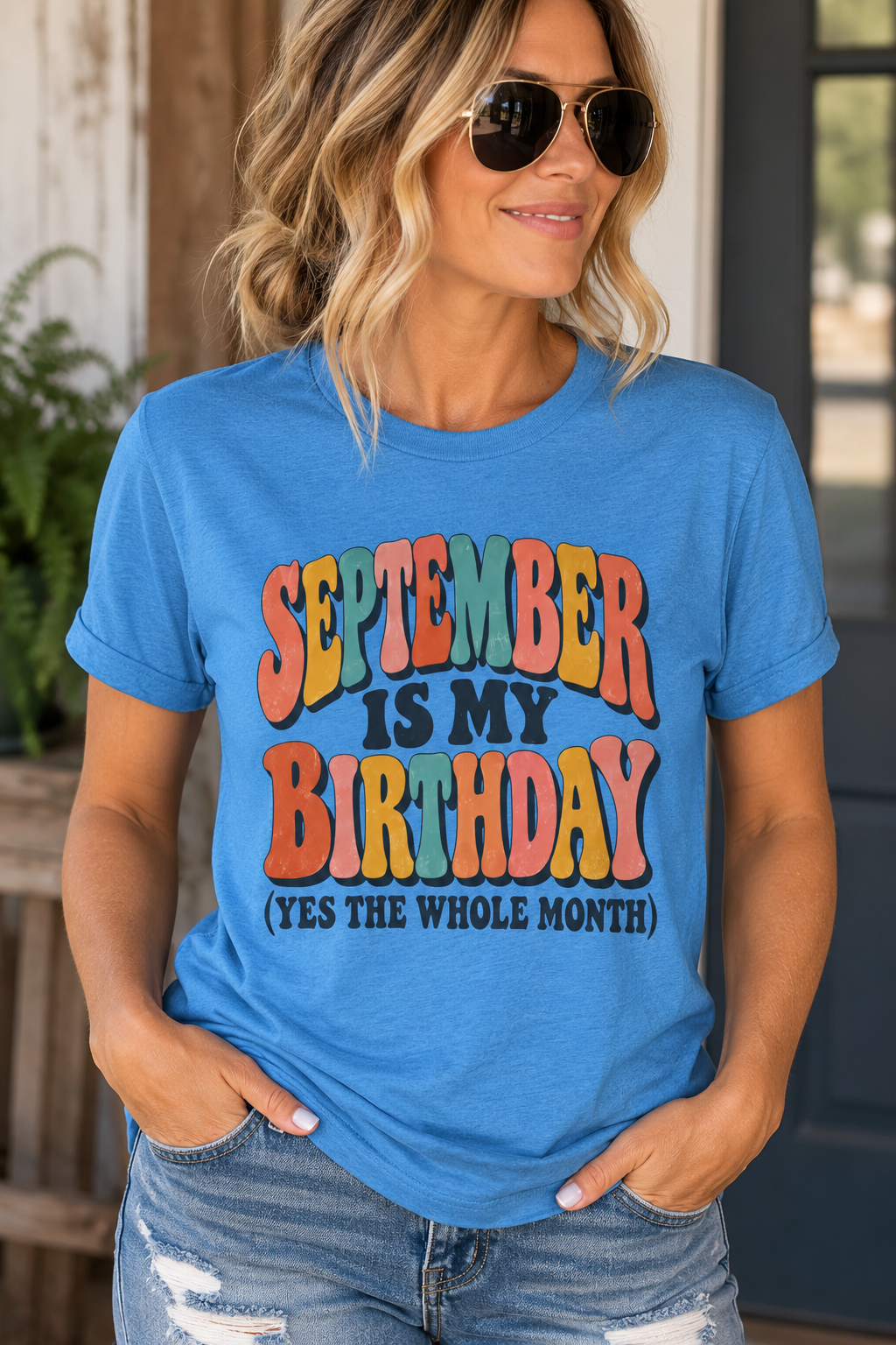 September is my Birthday tee September birthday  retro fall typography Retro Shirt shirt