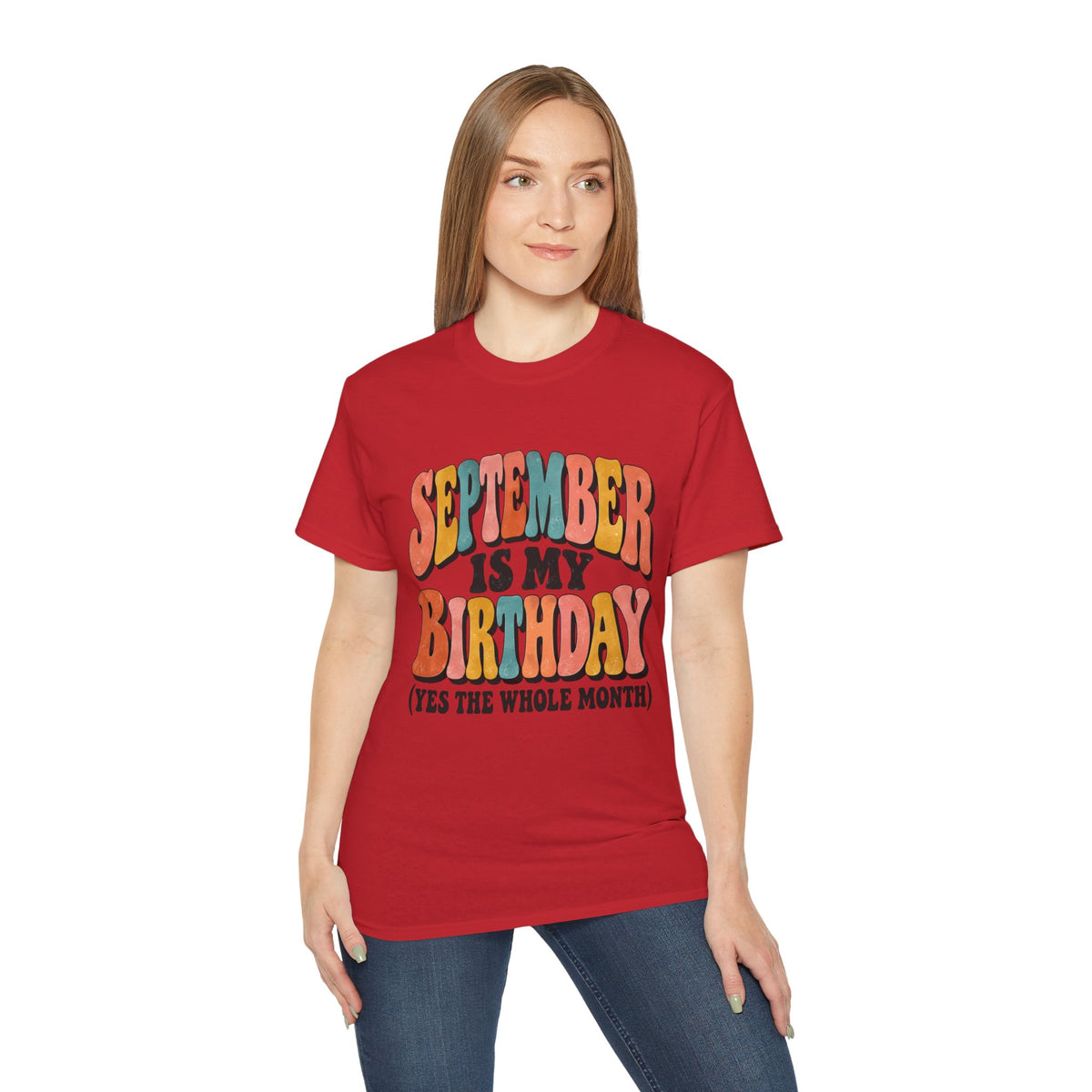 September is my Birthday tee September birthday  retro fall typography Retro Shirt shirt