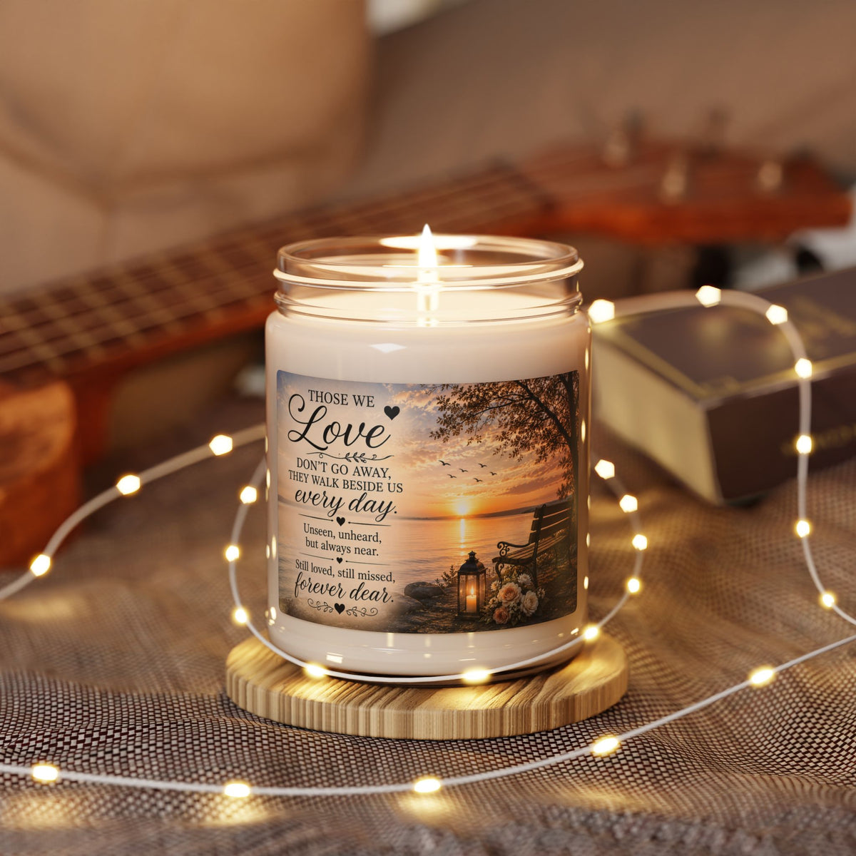 Memorial Candle for Loss of Loved Ones, Sympathy Gift, Bereavement Gift, Remembrance Candle, In Loving Memory Gift, Grief Gift