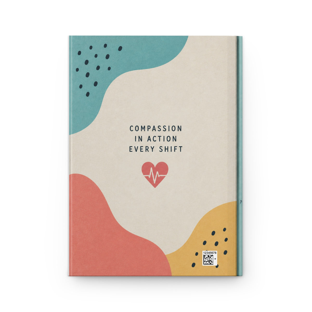 ER Nurse Journal Hardcover  Lined Notebook for Nurses, Medical Theme