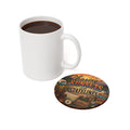 Chasing Sunsets and Statelines Cork Back Coaster  Adventure Travel Camper Decor