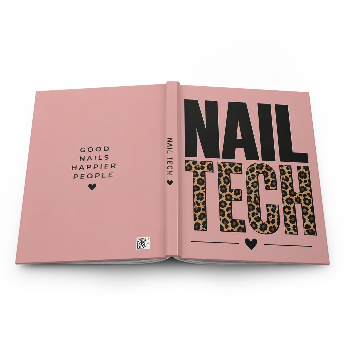 Nail Tech Journal, Nail Tech Gift, Cute Work Notebook, Career Journal for Women, Coworker Gift, Salon Notebook, Nail Technician Gift